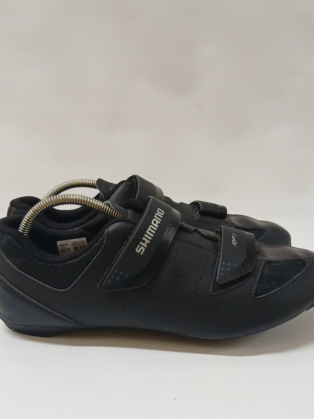 Shimano SH-RP1 Road Cycling Shoes Black EU 46 (US 11.2) SPD-SL Cleats - Picture 4 of 15